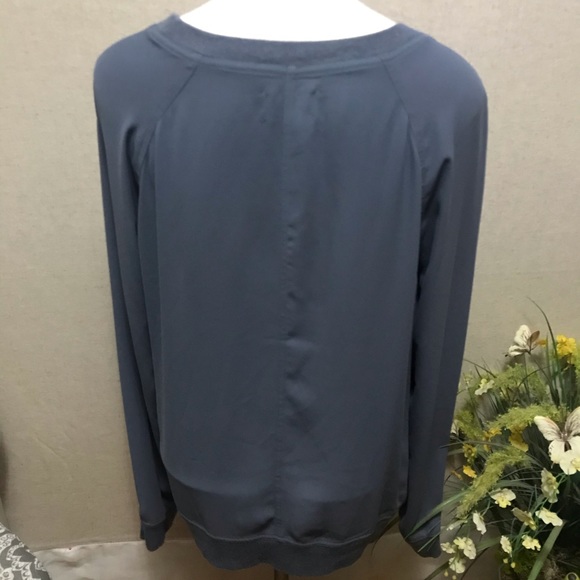 Lou & Grey Dusty Blue Blouse - Picture 2 of 5